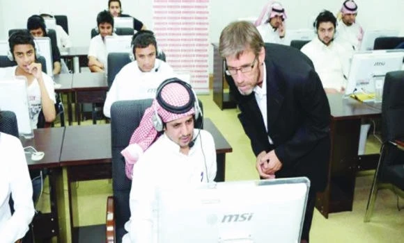 Firms train Saudis to take charge
