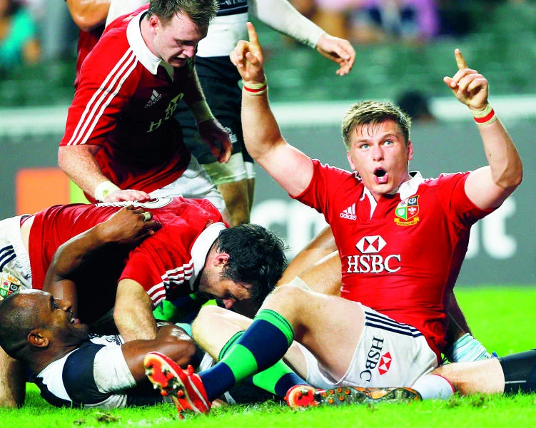 Lions crush Barbarians to kick off tour