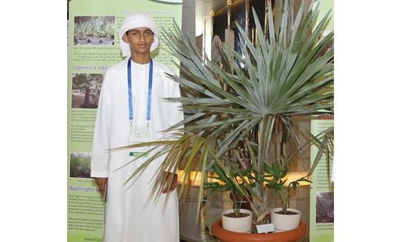 Emirati boy hopes for a greener country