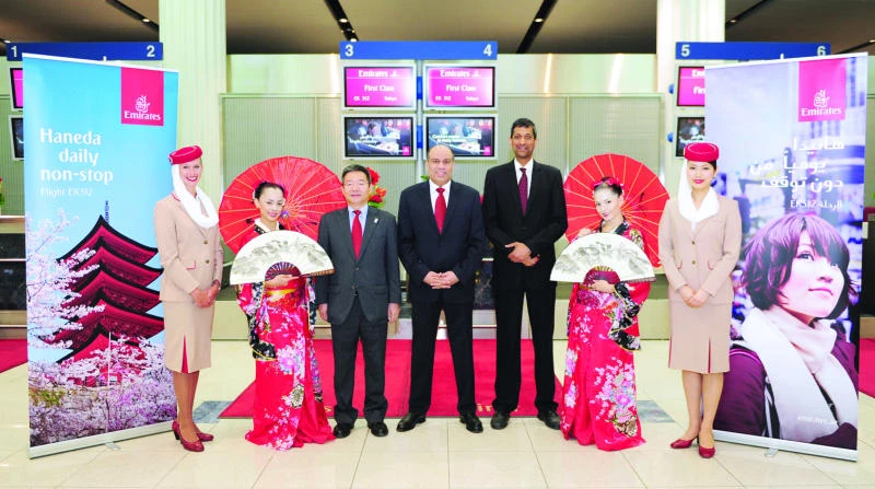 Emirates begins daily nonstop service to Haneda
