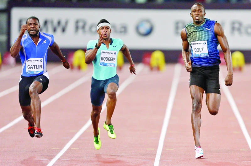 Gatlin pushes Bolt back to drawing board