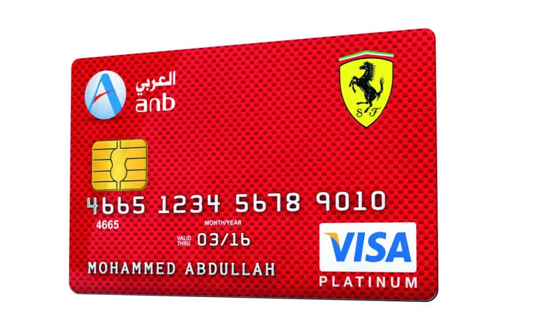 ANB launches first Ferrari Visa Platinum Credit Card in KSA