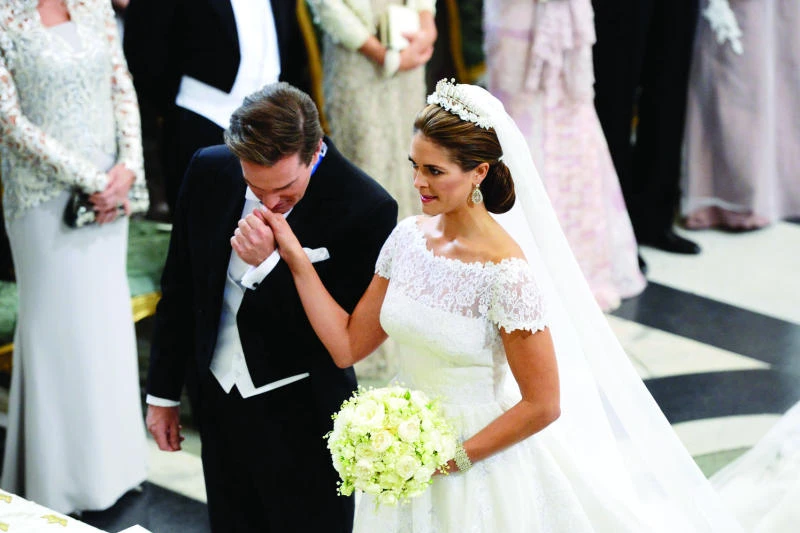 Sweden’s Princess Madeleine weds New York banker