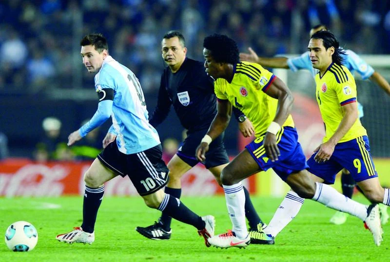 Argentina held by Colombia, Chile wins
