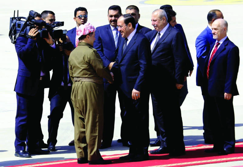 Iraq prime minister visits Kurdish north to melt ice
