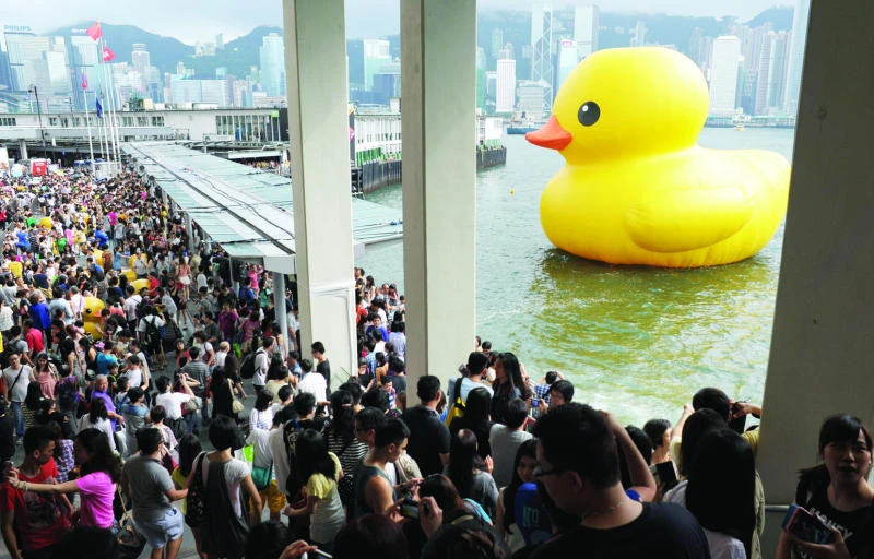 Duck tops the bill in farewell Hong Kong appearance