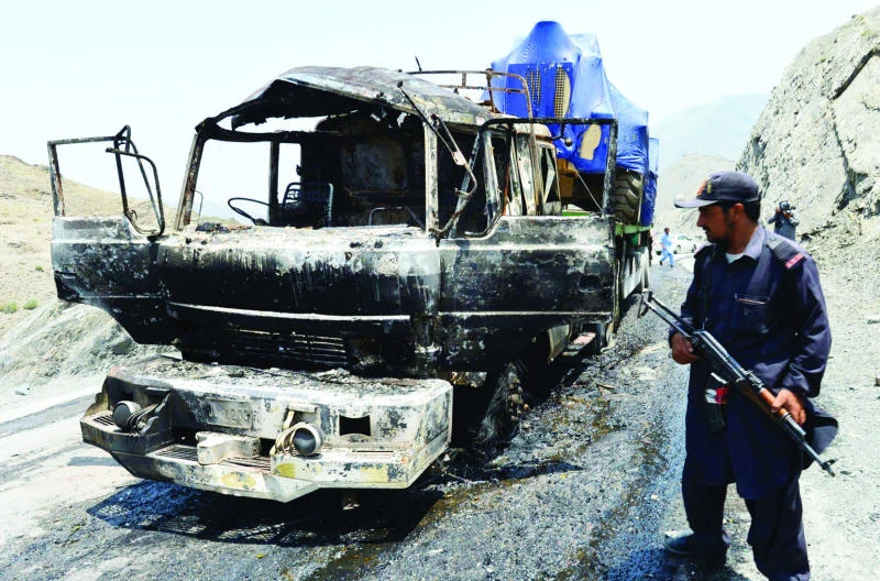 Six dead in NATO convoy attack in Pakistan