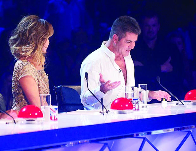 No charges after Cowell hit by eggs in TV show