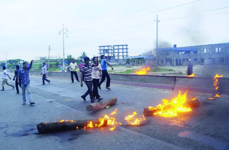 Violence flares amid Bangladesh nationwide strike