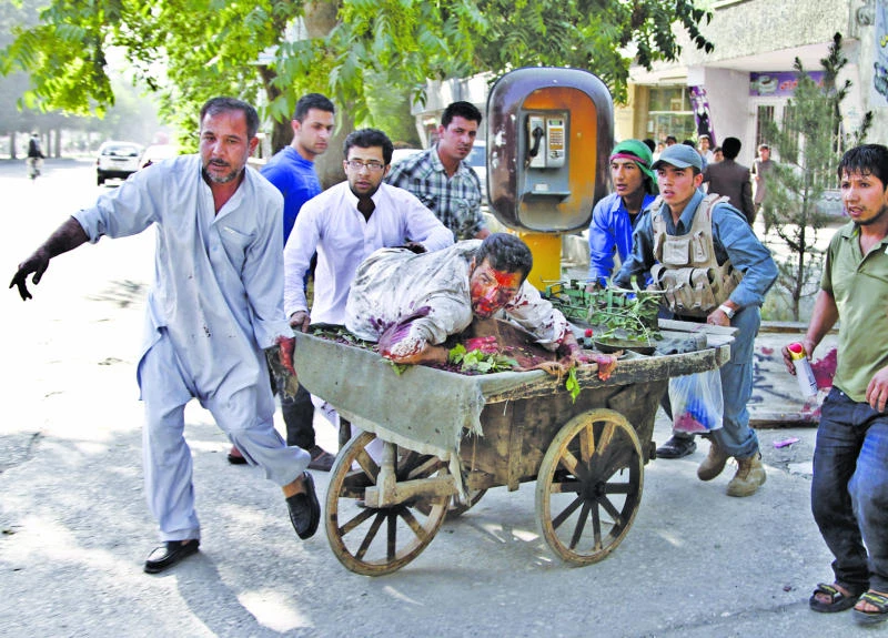 Taleban bomber kills 15 at top Afghan court