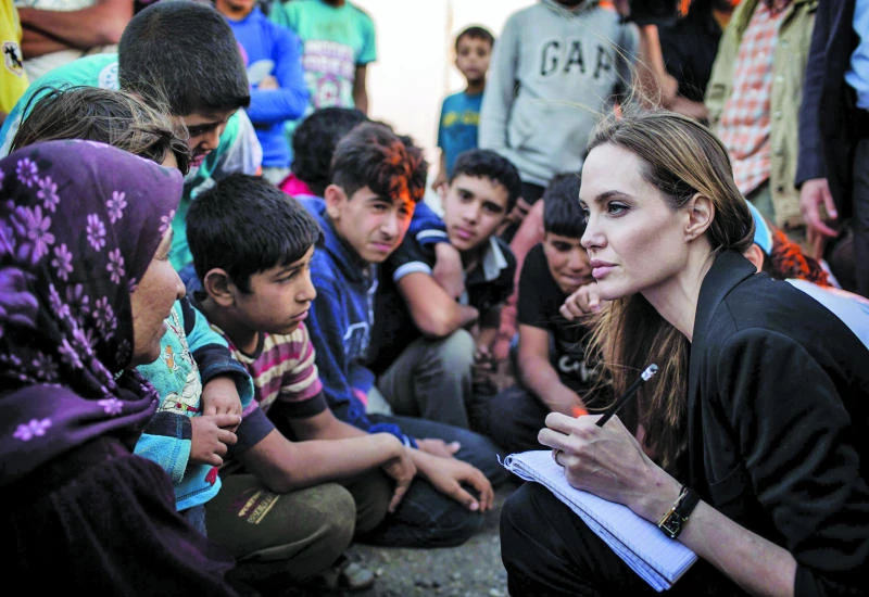 Jolie urges world to do more for Syrians