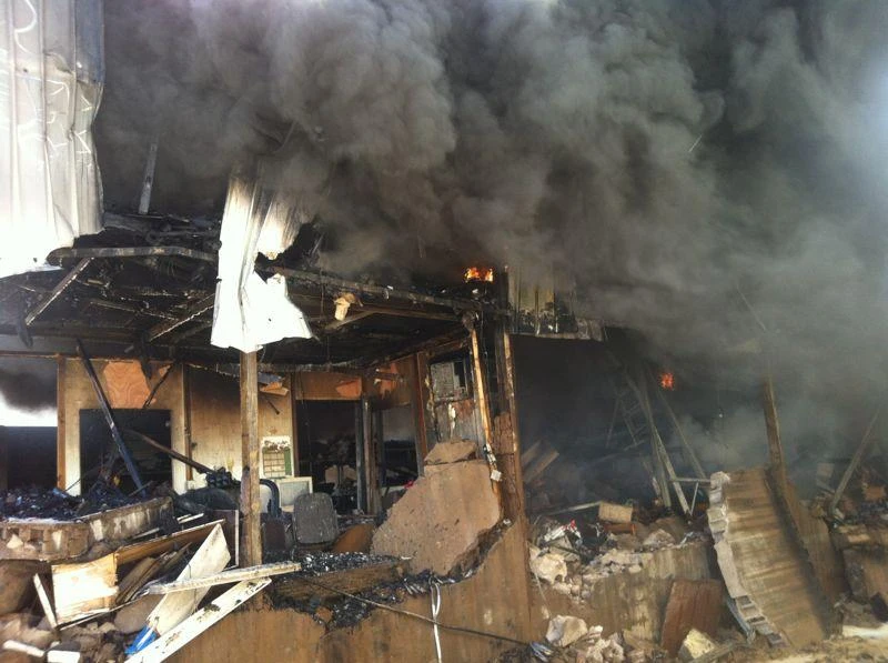 3 Madinah warehouses gutted