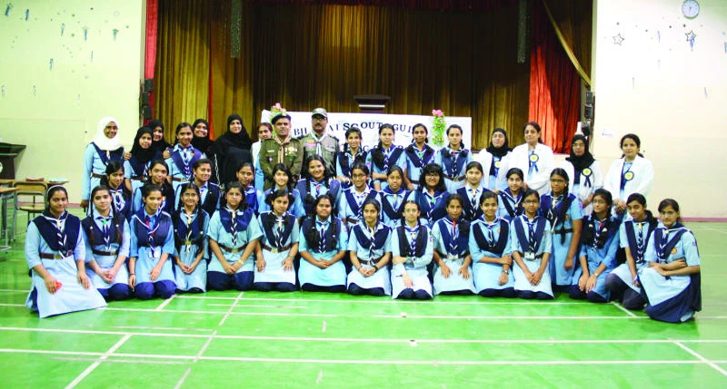 Jubail school conducts scouts and guides camp
