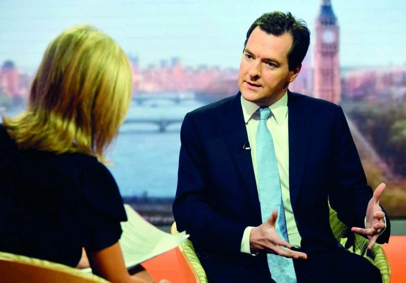 Osborne: British economy ‘leaving intensive care’