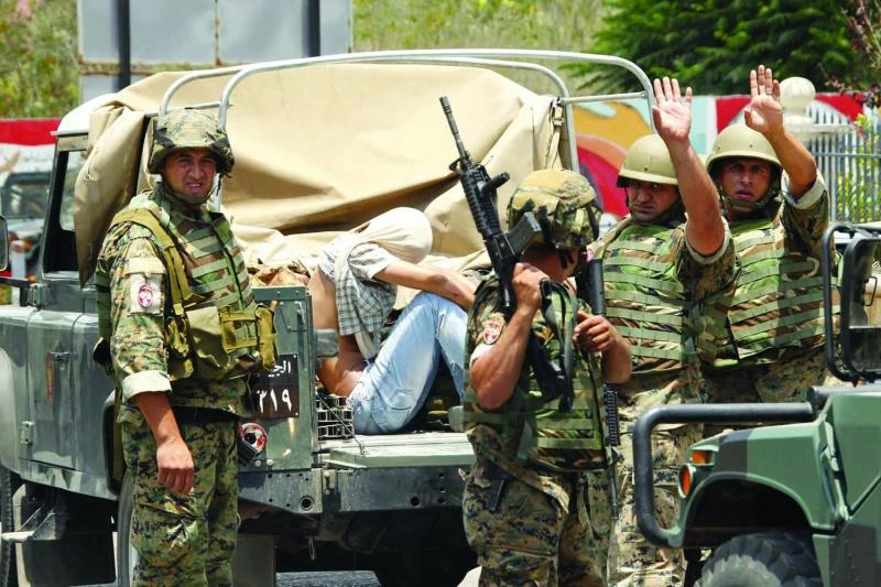 16 troops die in Lebanon clashes
