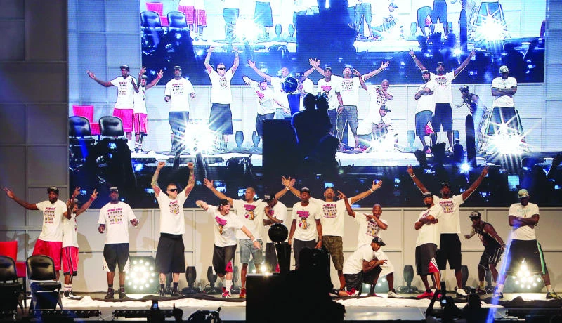 Heat celebrate with parade through downtown Miami