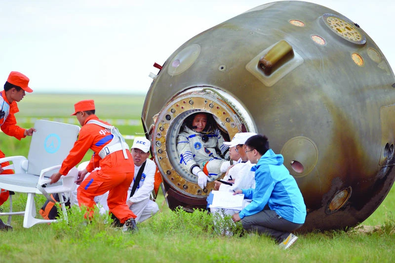 China revels in success of its longest space mission