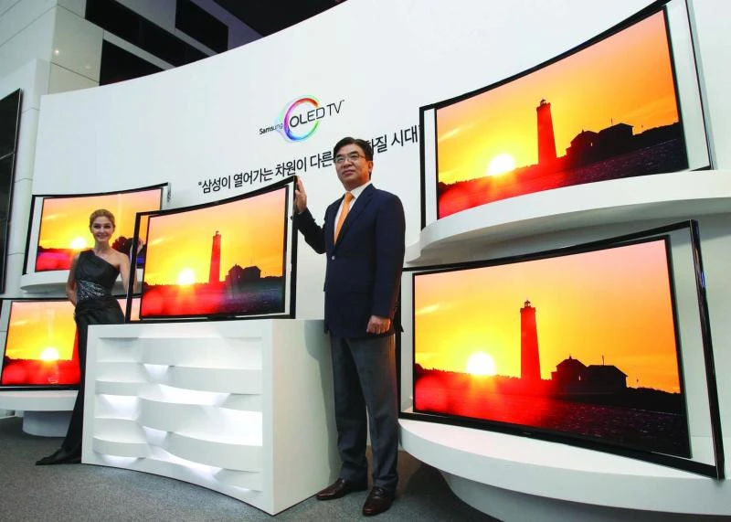 Samsung rolls out its first OLED TV
