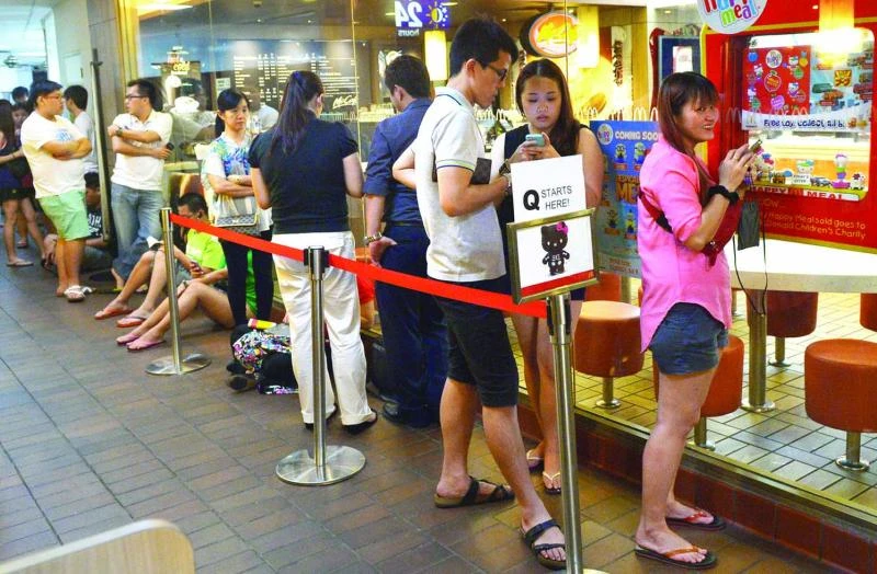 Singapore gripped by Hello Kitty craze