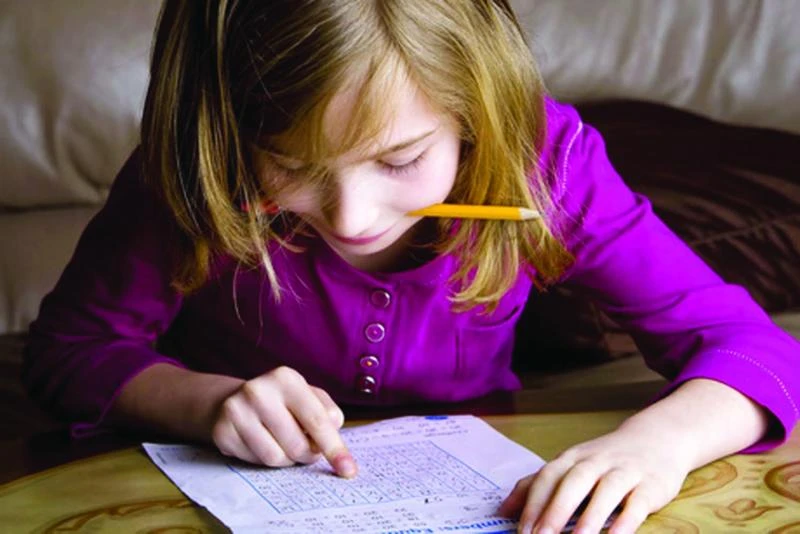Lessons at home and homework at school in US