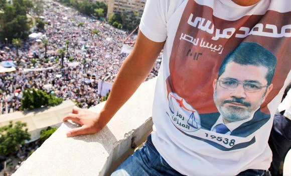Pro-Mursi supporters rally in Cairo