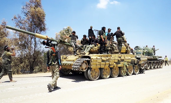 US pledges military aid to Syria rebels as battles rage
