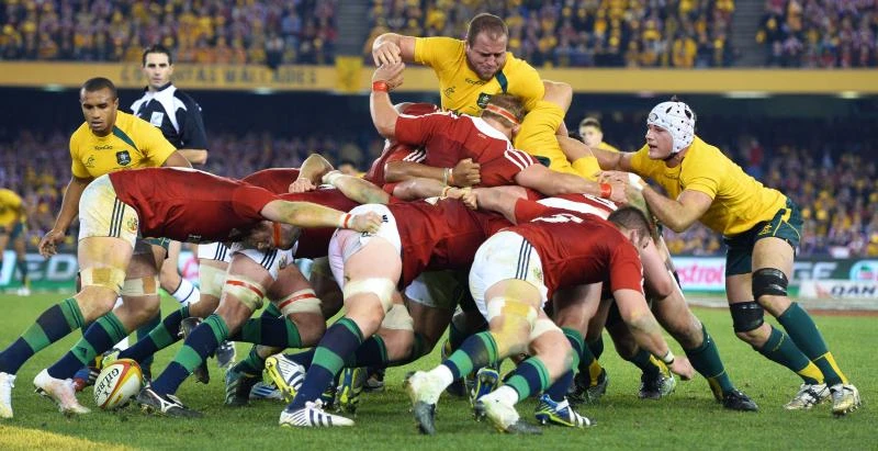 Australia levels series with late try against Lions