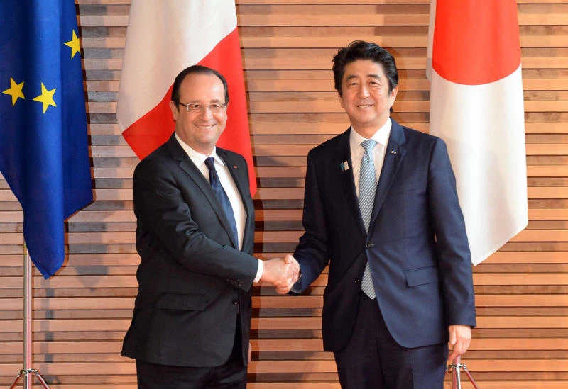 France’s Hollande calls Japan ‘China’