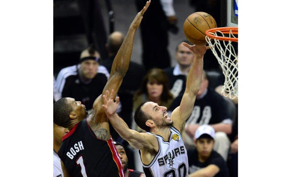 Ginobili, Green ignite Spurs in Game 5 win against Heat