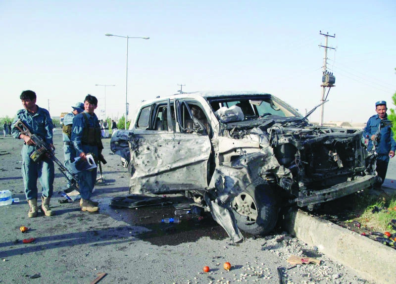 Afghanistan police chief survives car bomb attack