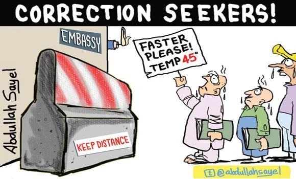 Employment correction: ‘Diplomacy’ missing