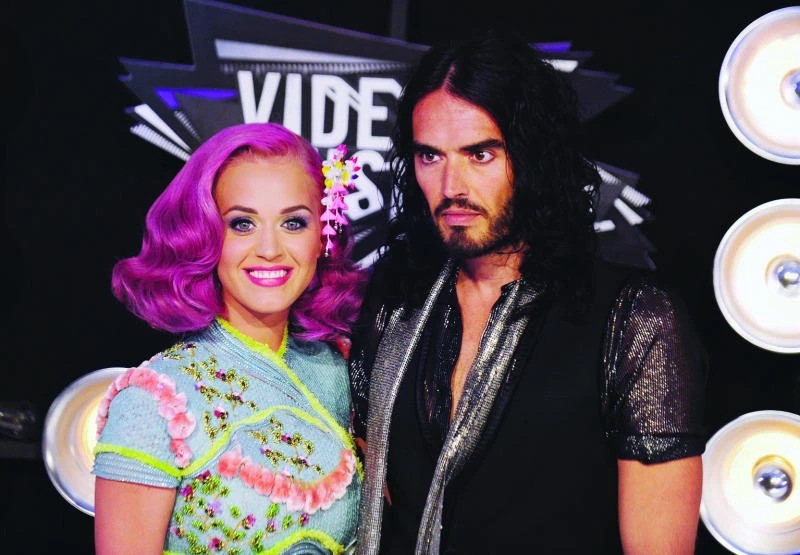 Russell Brand divorced Kate Perry via text message