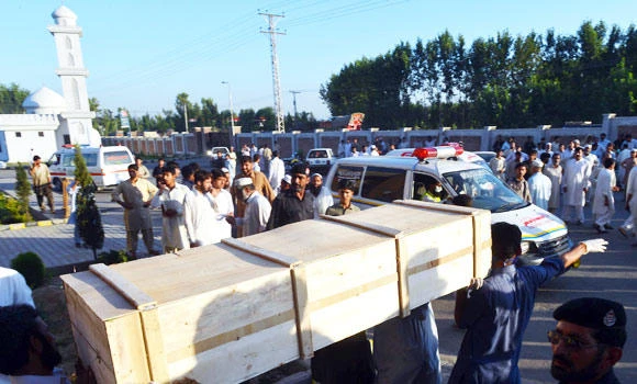 Suicide bomber kills 27 at Pakistan funeral