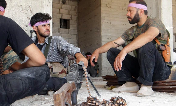 Syria fighters advance on key Aleppo air base