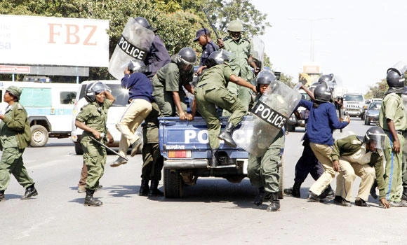 Zambia’s ruling supporters beat up rights activists