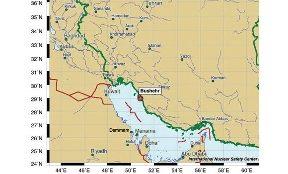Kingdom reiterates Bushehr concern