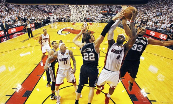 Heat beats Spurs in OT, forcing Game 7
