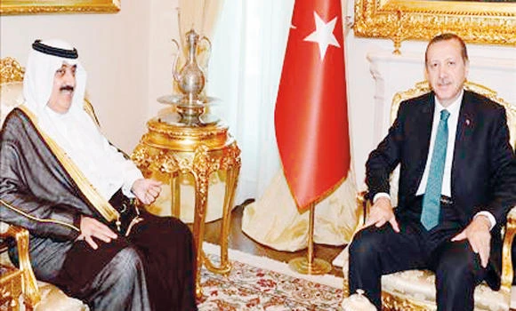 Prince Miteb and Erdogan discuss regional issues