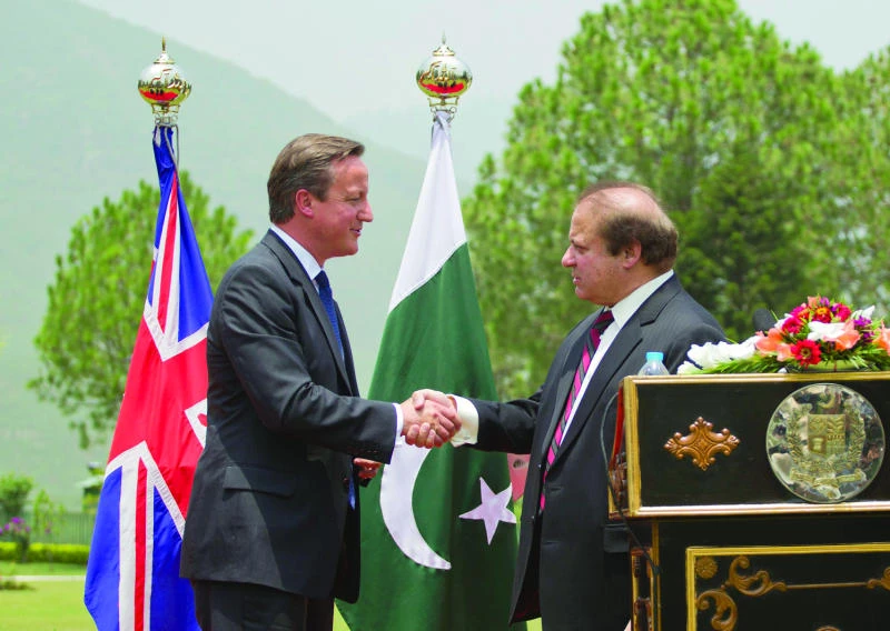Pakistan assures British PM of Afghan peace talks