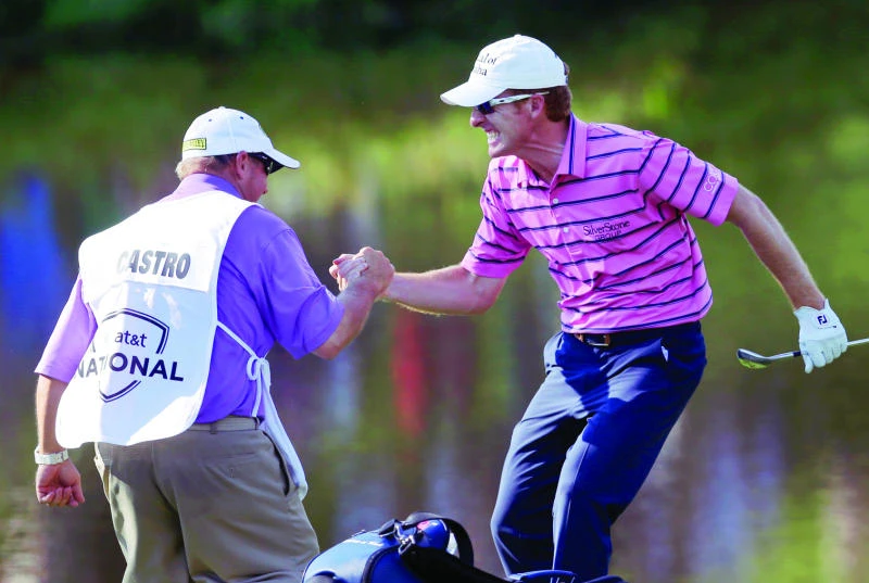 ‘Wild day’ ends with 4 tied for lead after 3 rounds