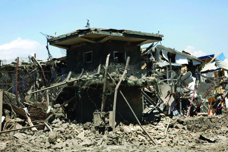 Taleban attack NATO compound; 7 dead