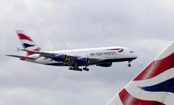 BA welcomes first Airbus A380 jet