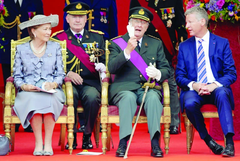 Belgian leaders want to restrain king
