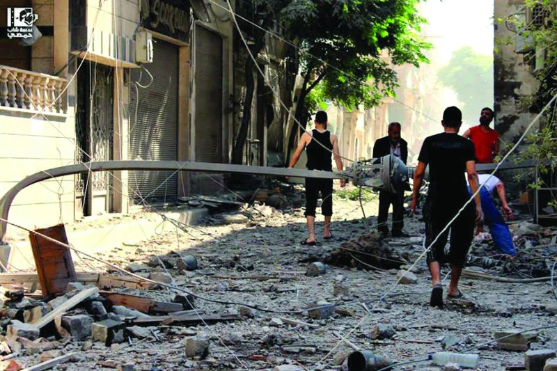 Explosions rock ammunition depots in Syria, says NGO