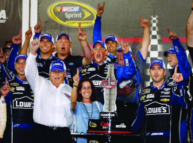 Johnson completes NASCAR Daytona double