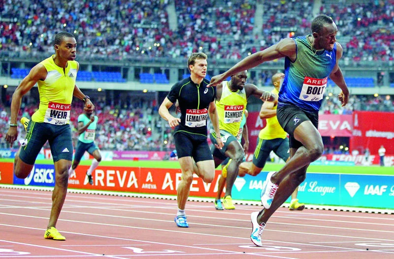 Bolt fires Gay broadside; Dibaba shines