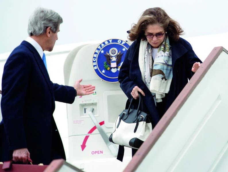 Kerry’s wife hospitalized in Boston