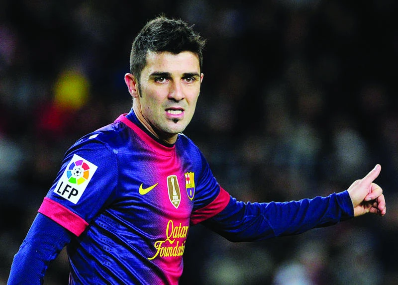Barca agrees to sell Spain’s Villa to Atletico
