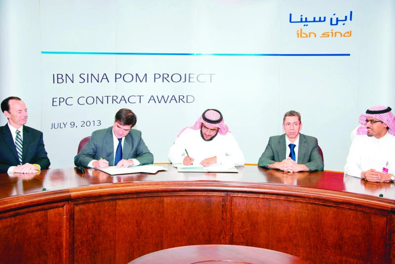 IBN SINA signs engineering plastic project contract