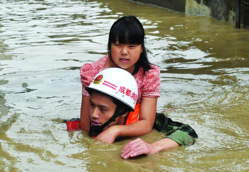 31 people dead in China flooding; scores missing